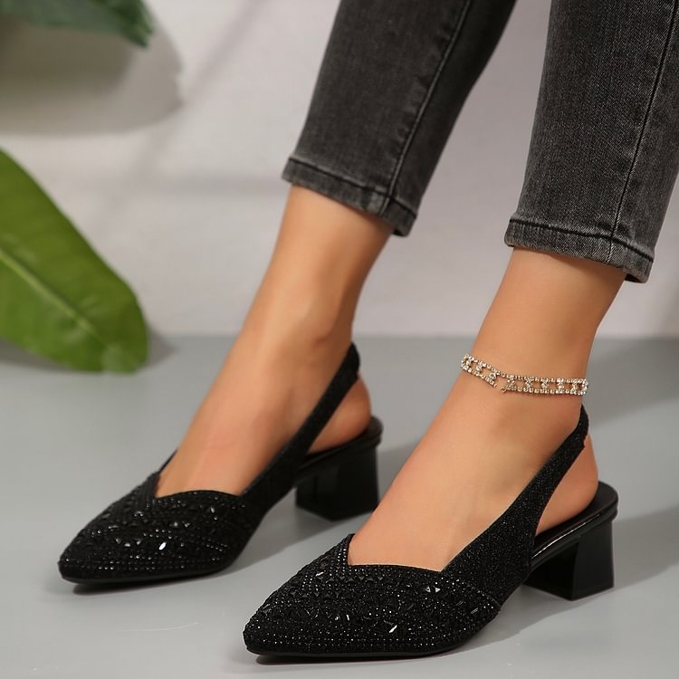 Glamour Komfort Slingbacks