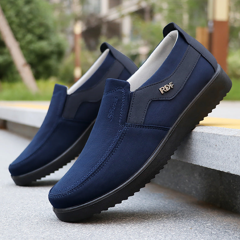 ErgoWalk™ – Pustende Slip-On Sneakers med Ortopedisk Støtte for Menn