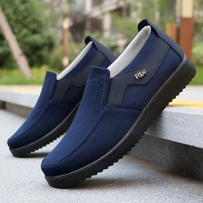 ErgoWalk™ – Pustende Slip-On Sneakers med Ortopedisk Støtte for Menn