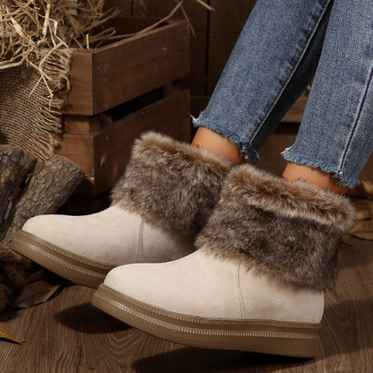 Saueskinn Vinter Snøstøvel