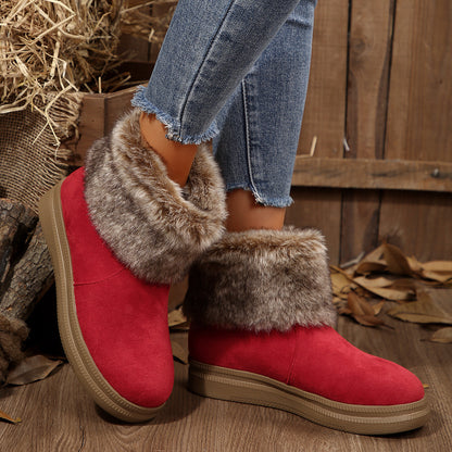 Saueskinn Vinter Snøstøvel