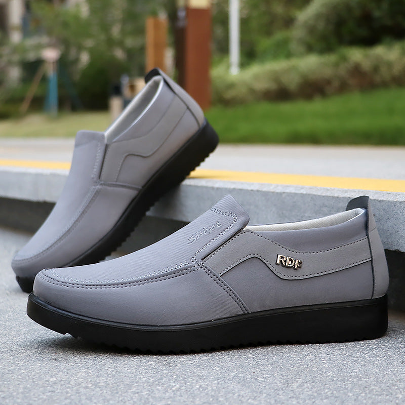 ErgoWalk™ – Pustende Slip-On Sneakers med Ortopedisk Støtte for Menn