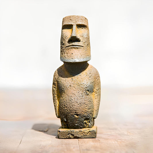 Moai Tiki Steinfigurer