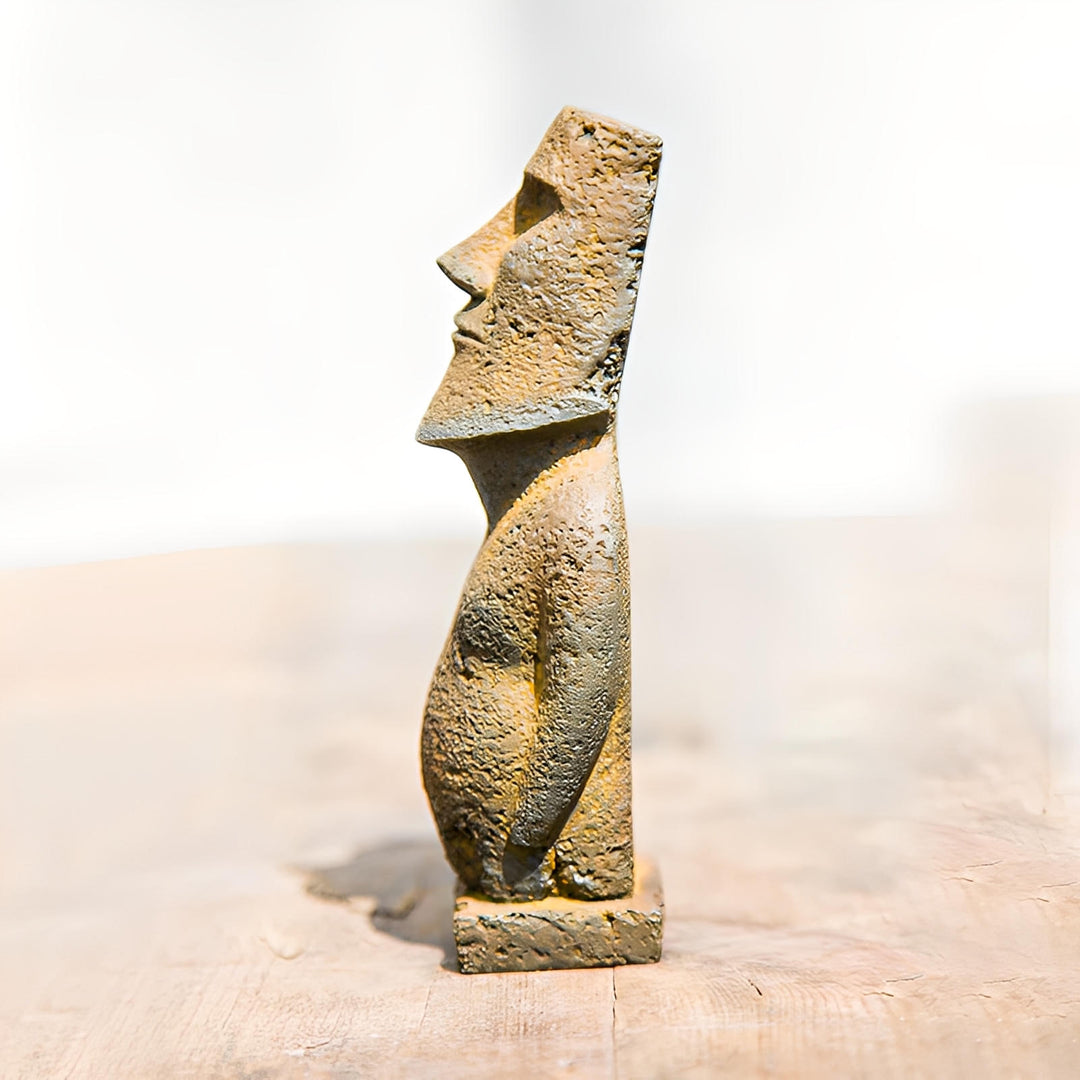 Moai Tiki Steinfigurer